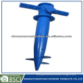 The latest patent product Umbrella Plastic umbrella anchor screw base